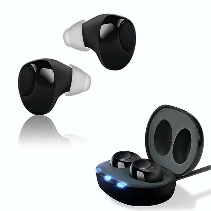 A39 Elderly Sound Amplifier Auxiliary Hearing Device Ear Bulb Concentrator Hearing Aid(White)