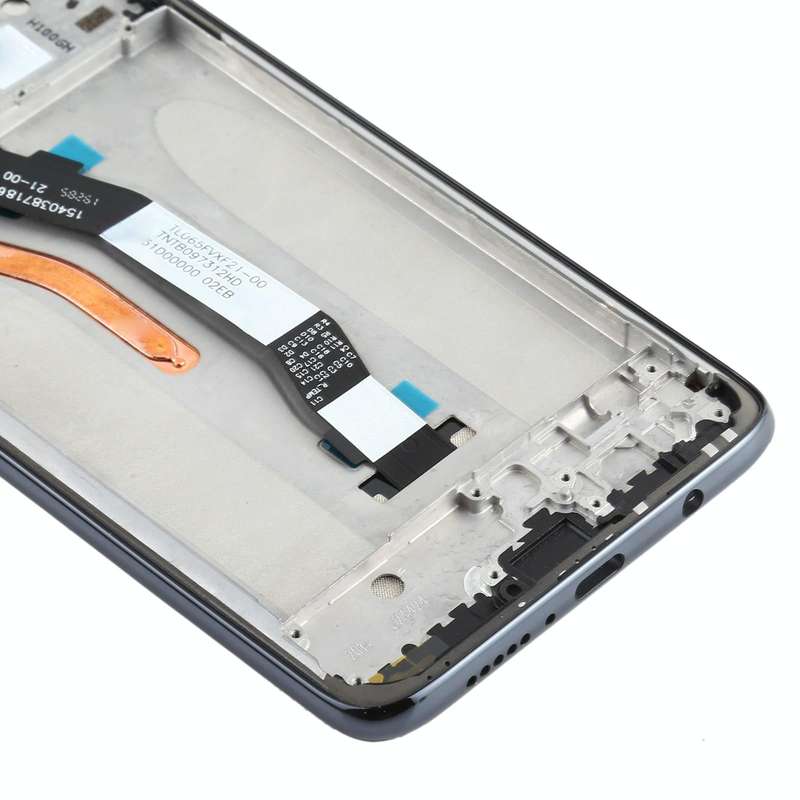 TFT LCD Screen for Xiaomi Redmi Note 8 Pro Single SIM Digitizer Full Assembly with Frame(Black)