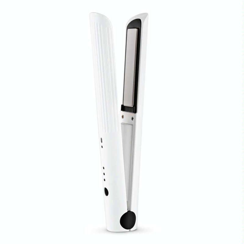 K-SKIN Portable Rechargeable Hair Straightener Curler Cordless Adjustable Temperature Fast Heat C...