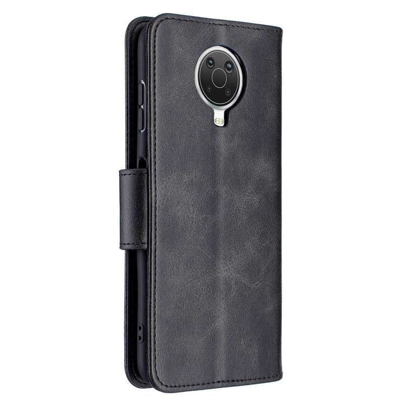 For Nokia G20 / G10 Retro Lambskin Texture Pure Color Horizontal Flip PU Leather Case with Holder...