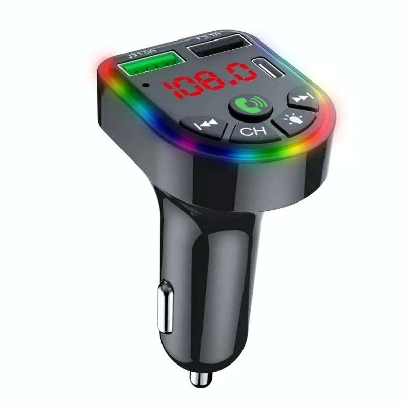 F20 Car MP3 Player PD + Fast USB Charger Handsfree Bluetooth FM Transmitter Car Kit Adapter