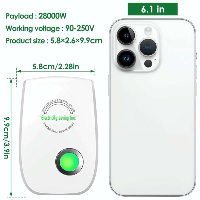 Smart Home Energy Saver Portable Safety Power Saving Box, Specification: US Plug