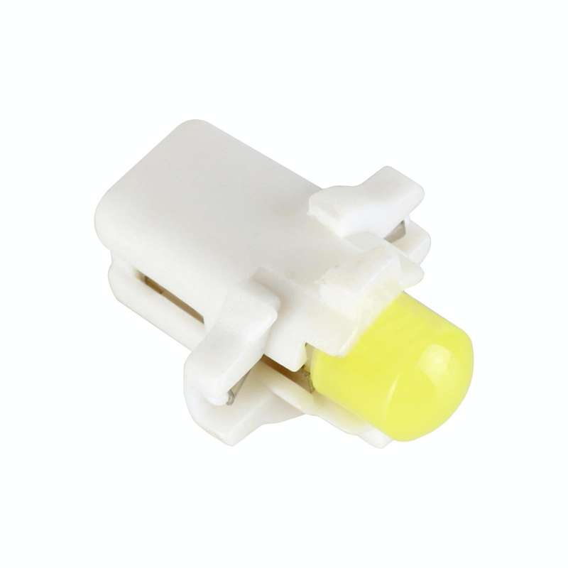 10 PCS B8.3 0.2W DC12V Wedge Instrument Panel COB LED Light Dashboard Gauge Cluster Indicator Lam...
