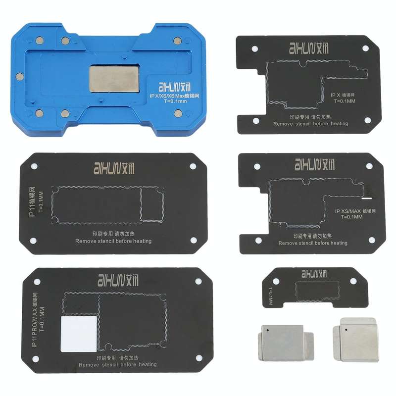 AIXUN FT06 Pro 6 in 1 PCB Printing Reballing Platform For iPX-iP11 Pro Max