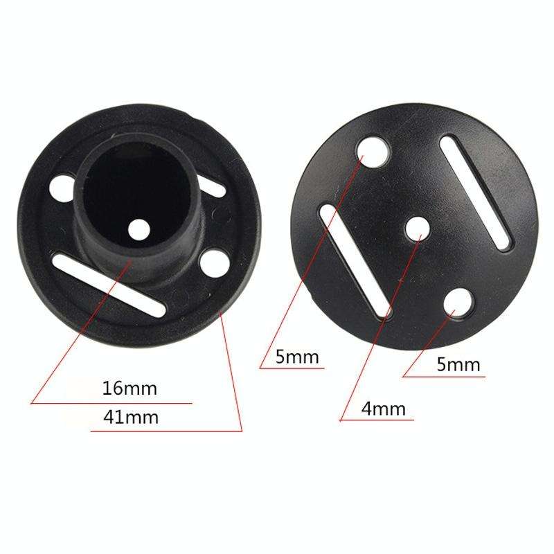 2 PCS Anti-puncture Plug Cap Alpenstock Support Bar Protective Case Anti-burst Tent Pole Plastic ...