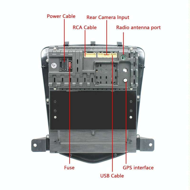 For Chevrolet Cruze 9.7 inch Navigation Integrated Machine, Style: Standard+4 Light Camera(1+16G)