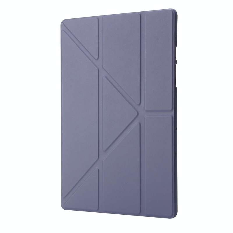 For Samsung Galaxy Tab A8 10.5 2021 Deformation Transparent Acrylic Horizontal Flip PU Leather Ta...