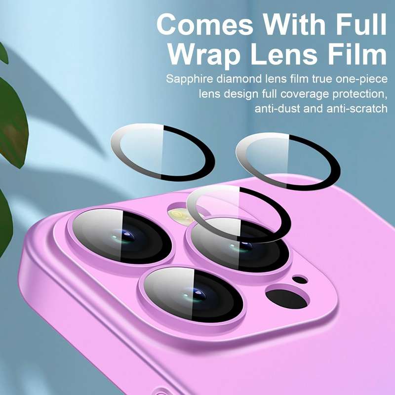 For iPhone 14 Pro Skin Feel Frosted Gradient Phone Case(Purple)