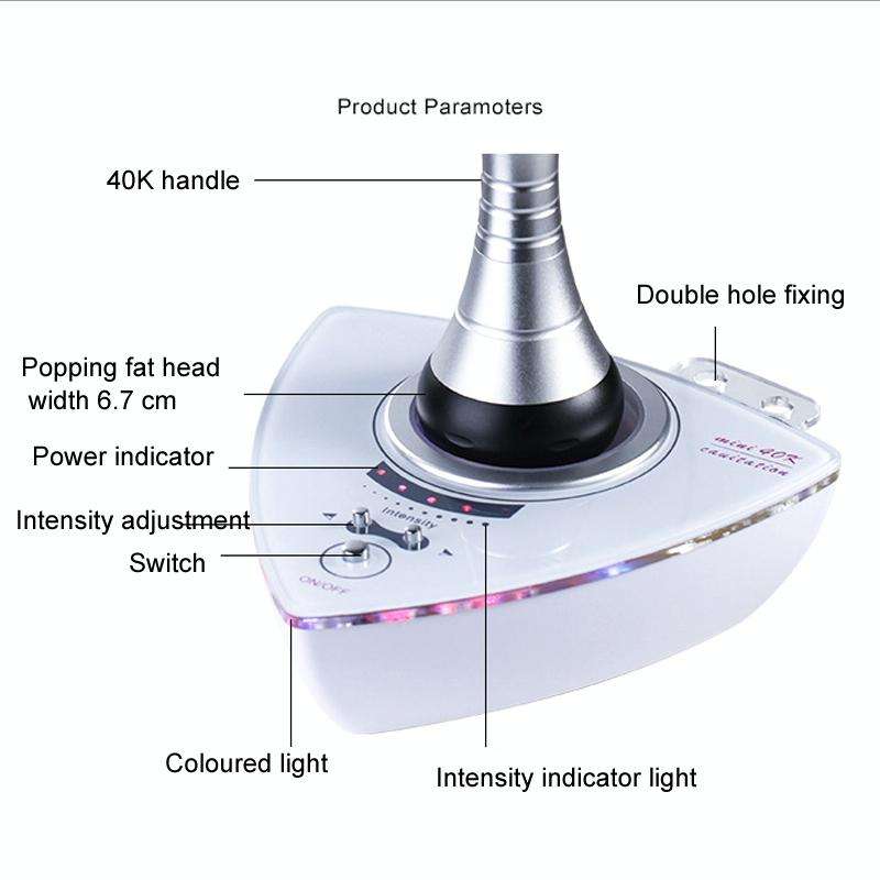 40K Mini Fat Burner Cavitation Machine Weight Loss Body Slimming Machine UK Plug