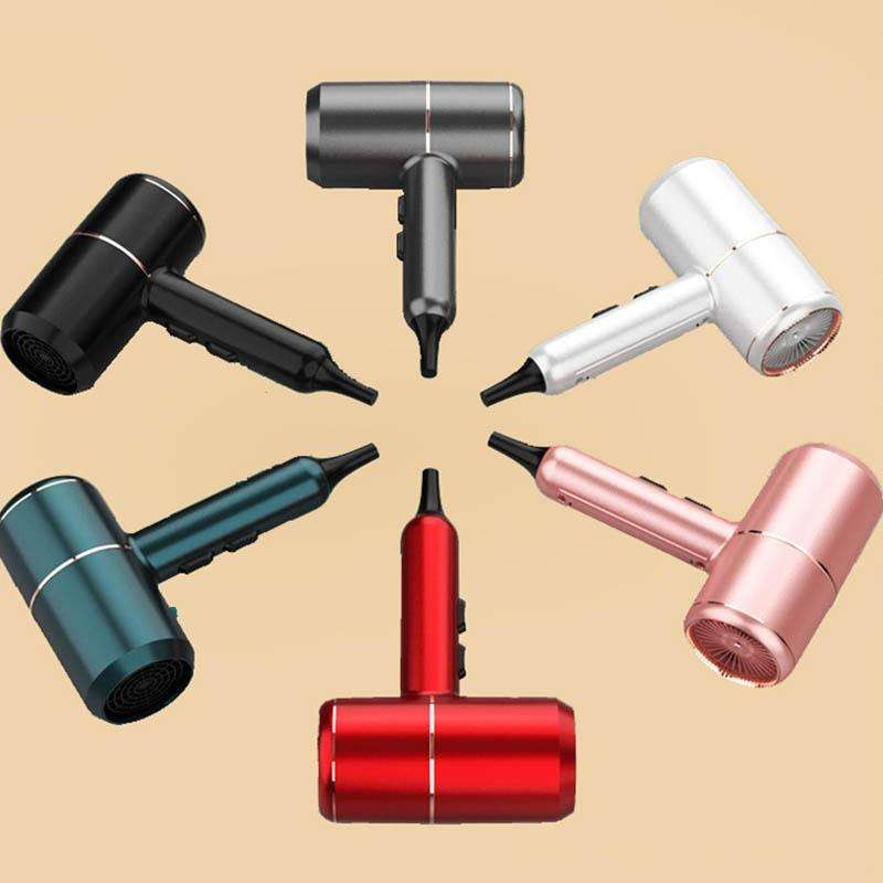 Home Dormitory Mute High-Power Hot And Cold Air Hair Dryer, 220V UK Plug(Grey)