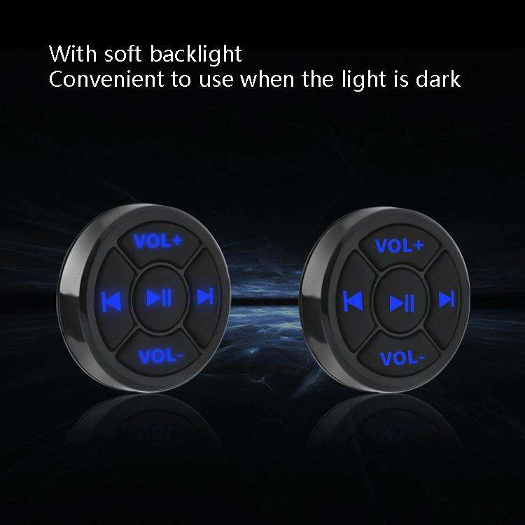 Car Mobile Phone Remote Control Bluetooth Wireless Multimedia Button Remote Control Music Playbac...