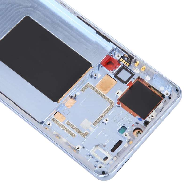 For Xiaomi 12 Pro / 12S Pro AMOLED Original LCD Screen Digitizer Full Assembly with Frame (Blue)