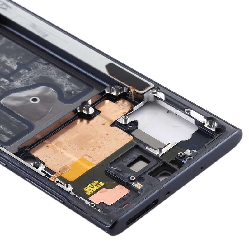 For Samsung Galaxy Note10 Middle Frame Bezel Plate (Black)