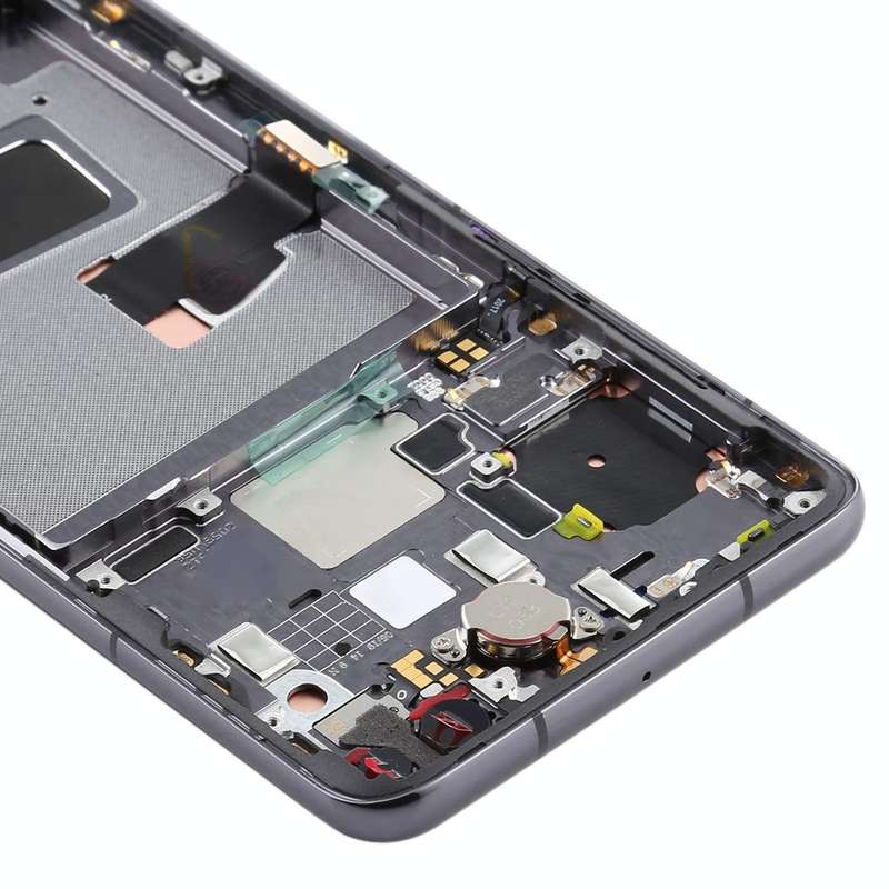 Original OLED LCD Screen for Huawei P40 Digitizer Full Assembly with Frame(Black)