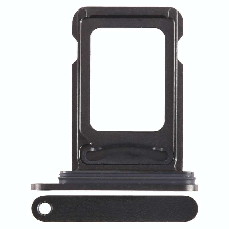 For iPhone 15 Pro Max SIM + SIM Card Tray (Black)