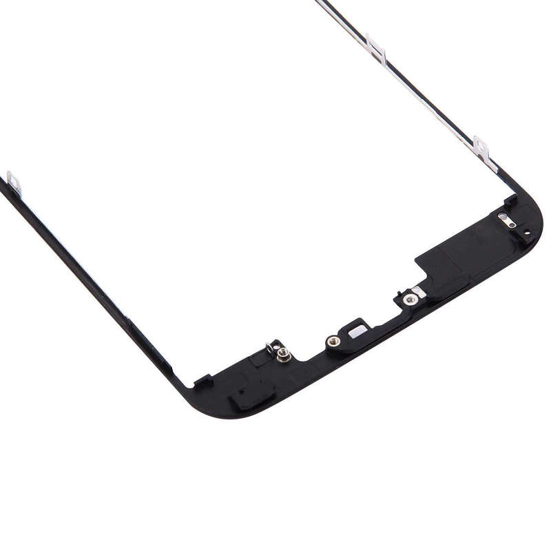 Front Housing LCD Frame for iPhone 6s (Black)
