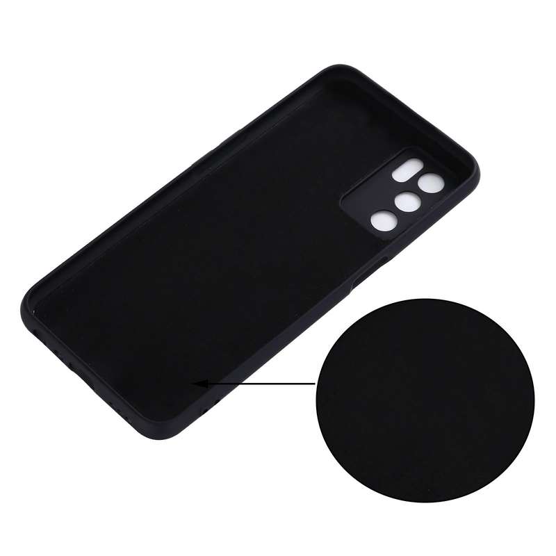 For OPPO A16 / A16S Foreign Version Solid Color Liquid Silicone Shockproof Full Coverage Protecti...