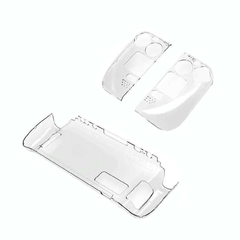 PGTECH Split Crystal Hard Shell Case for Steam Deck Game Console