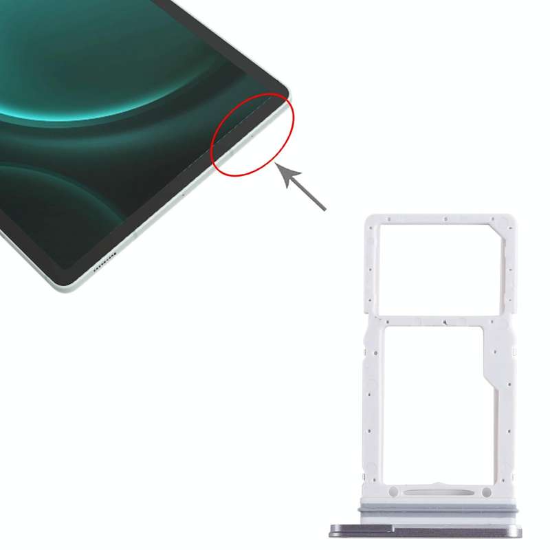 SIM + Micro SD Card Tray for Samsung Galaxy Tab S9 FE SM-X516 LTE Edition (Grey)