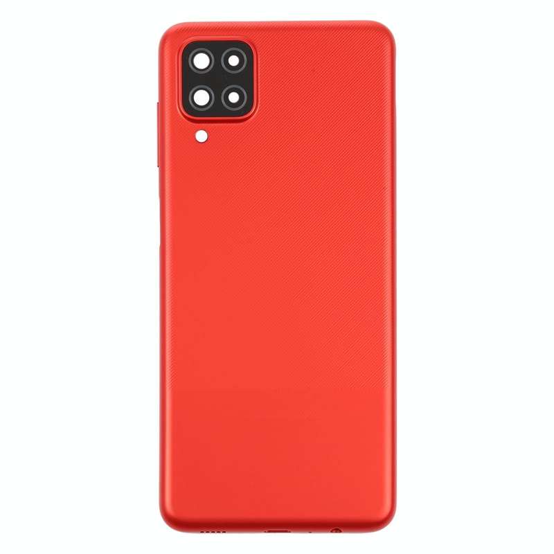 For Samsung Galaxy A12 Battery Back Cover (Red)