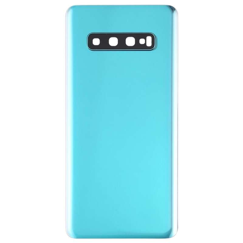 For Galaxy S10+ Battery Back Cover with Camera Lens (Green)