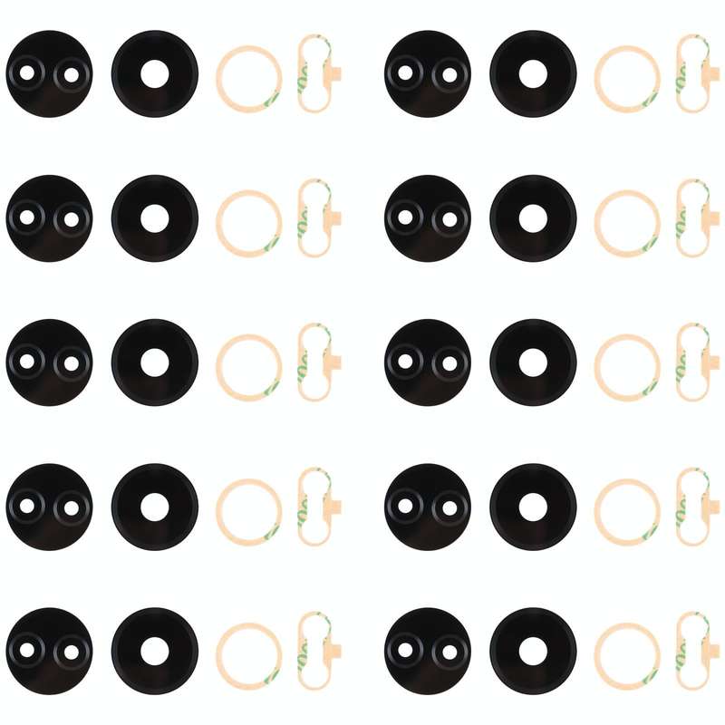 For Tecno Camon 19 10pcs Back Camera Lens