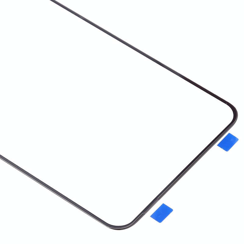 For OPPO Reno Front Screen Outer Glass Lens (Black)