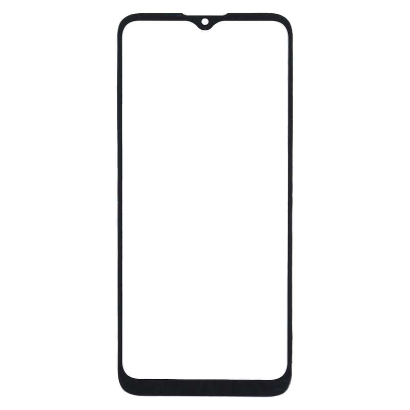 Front Screen Outer Glass Lens for Motorola Moto G8 Plus XT2019 / XT2019-2 (Black)