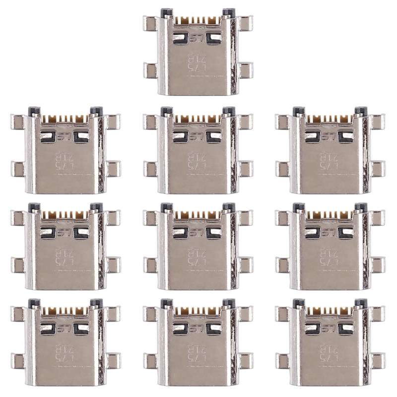 For Galaxy J7 Neo / J701 10pcs Charging Port Connector