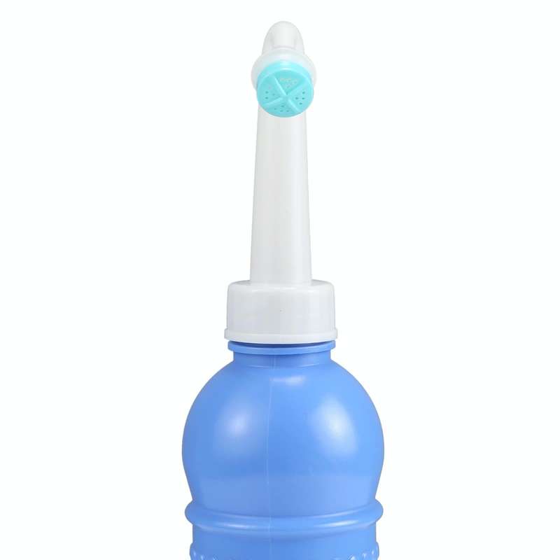 MDT-002 500ml Portable Handheld Travel Bidet Women Vaginal Washing Sprayer(Dark Blue)