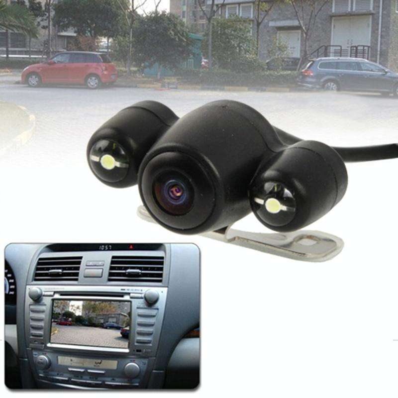 2.4G Wireless GPS Night Vision Car Rear View Backup Camera with 2 LED, Wide viewing angle: 120 (W...