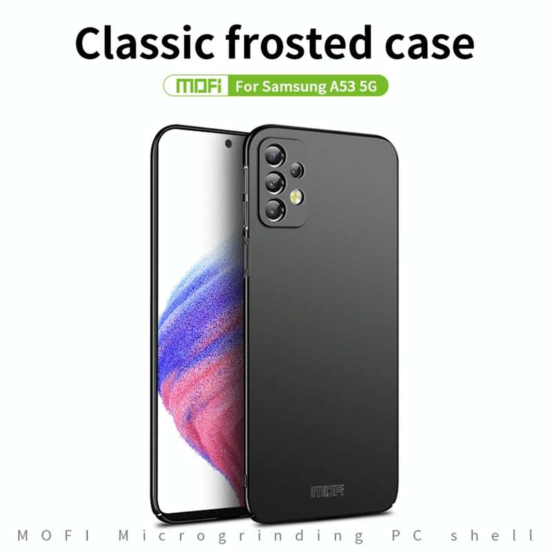 For Samsung Galaxy A53 5G MOFI Frosted PC Ultra-thin Hard Phone Case(Gold)