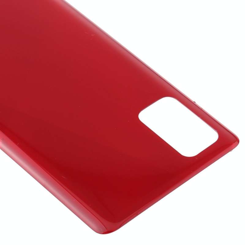 For Samsung Galaxy A41 Battery Back Cover (Red)