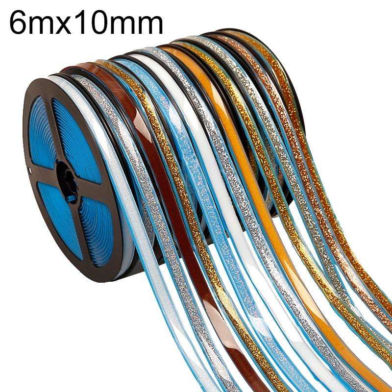 Kitchen Anti-mildew Waterproof Beauty Stitching Stickers Sink Seal Edge Line, Random Color Delive...