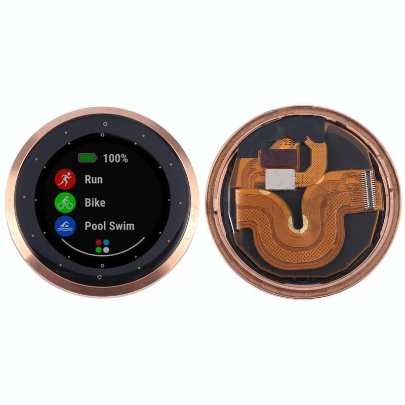 For Garmin Vivoactive 4S Original LCD Screen with Digitizer Full Assembly (Gold)