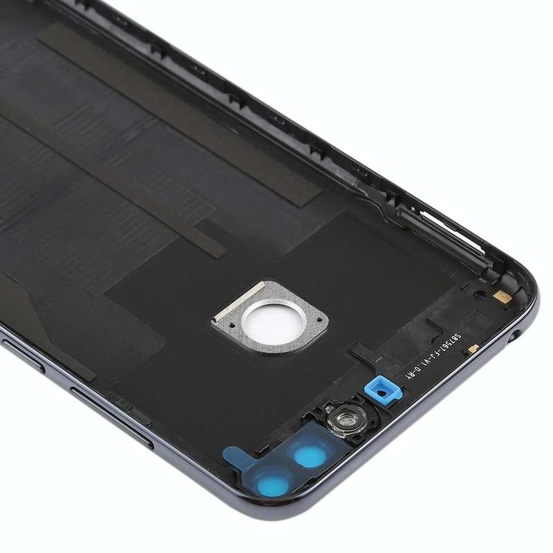 Back Cover with Side Keys & Camera Lens for Huawei Honor Play 7A(Black)