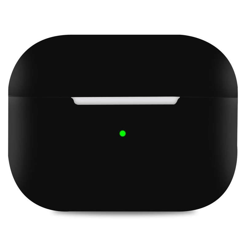 For AirPods Pro 2 Spliting Silicone Protective Case(Black)