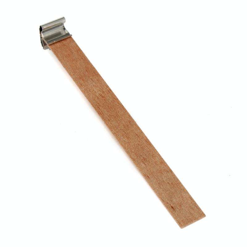 DIY Aromatherapy Wood Wax Wick Log Wick with Base