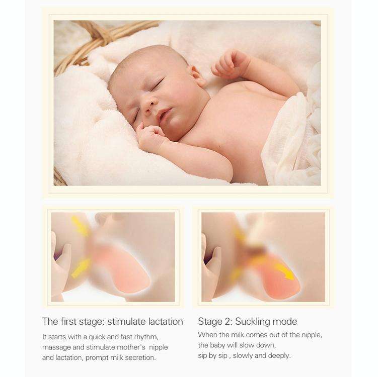 Wearable Automatic Breast Pump Massage Hands-free Invisible Wireless Large Suction Breast Pump S4...