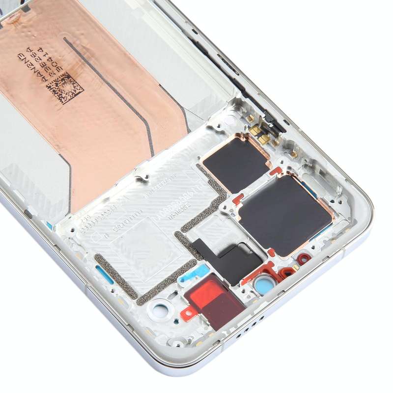 For Xiaomi 14 Pro Original Front Housing LCD Frame Bezel Plate (Silver)