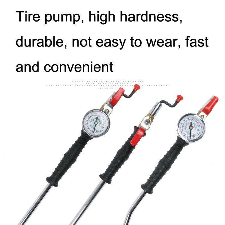 Car Tire Double-Ended Air Nozzle, Specification: Straight Handle