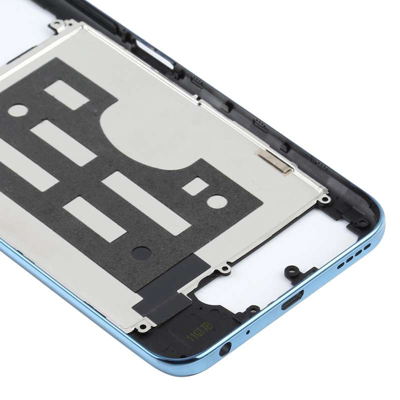 For Vivo Y70s Middle Frame Bezel Plate(Blue)