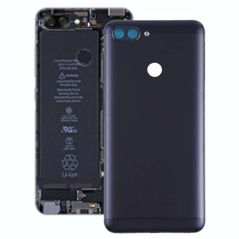 Back Cover with Camera Lens & Side Keys for Asus Zenfone Max Plus (M1) / ZB570TL(Black)