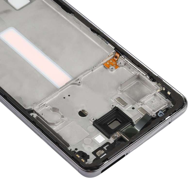 For Samsung Galaxy A52  Middle Frame Bezel Plate (Black)