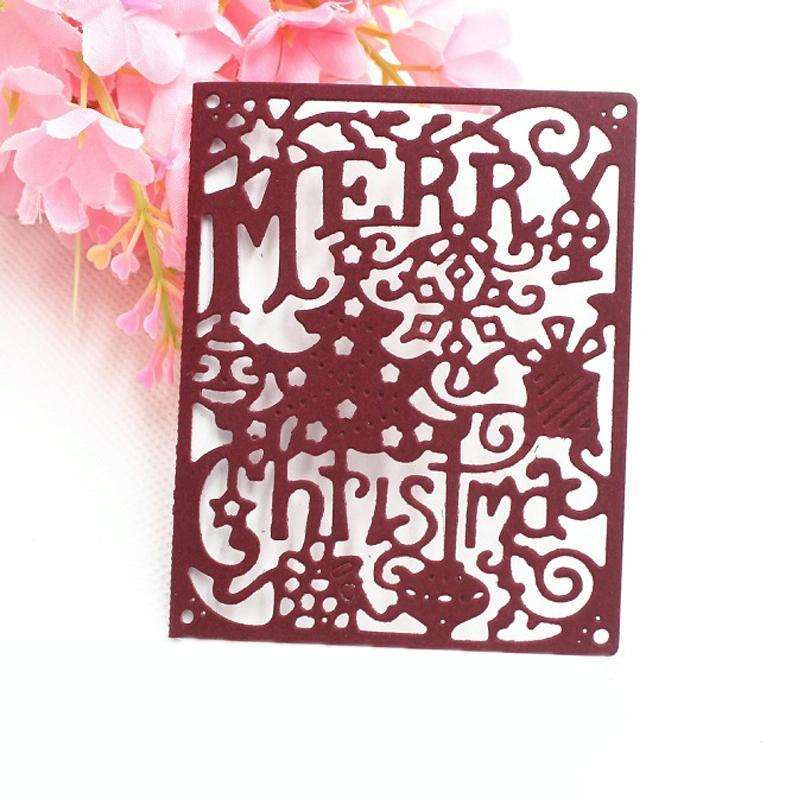 Christmas Alphabet Scrapbook Cutting Die