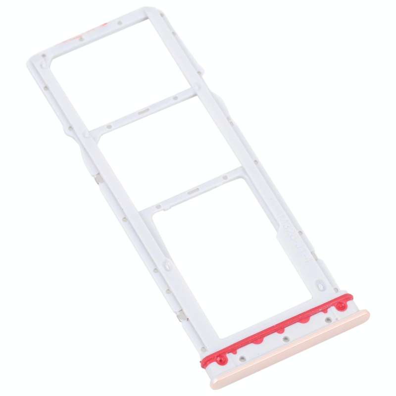For Motorola Moto G32 SIM Card Tray + SIM Card Tray + Micro SD Card Tray (Gold)