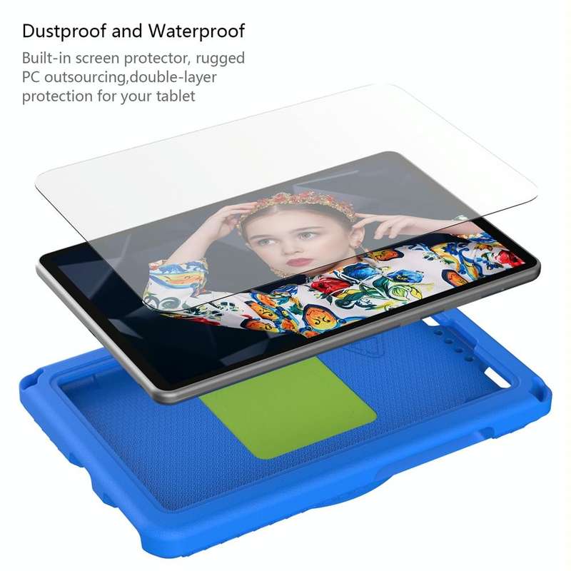 For Lenovo Tab M8 TB-8505 EVA + PC Shockproof Tablet Case without Waterproof Frame(Blue)