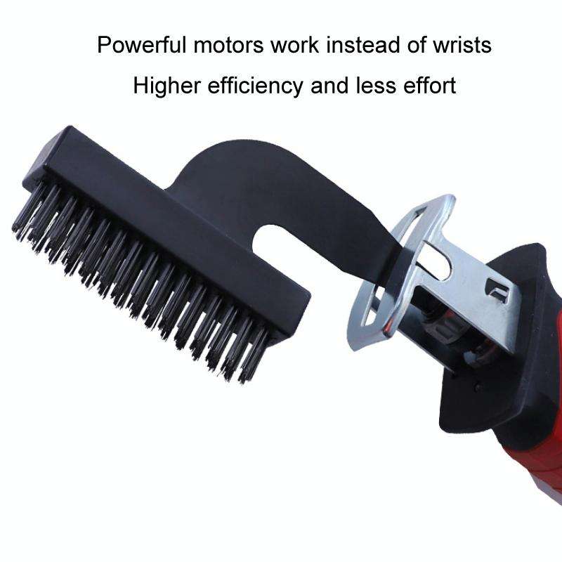 Rust Removal Grinding Tools Electric Steel Wire Nylon Brush Cleaning Set, Specification: Nylon/St...