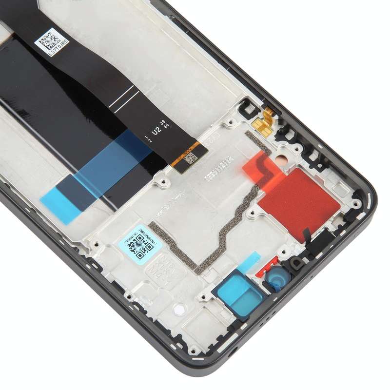 For Xiaomi Poco X6 Original AMOLED Material LCD Screen Digitizer Full Assembly with Frame (Black)