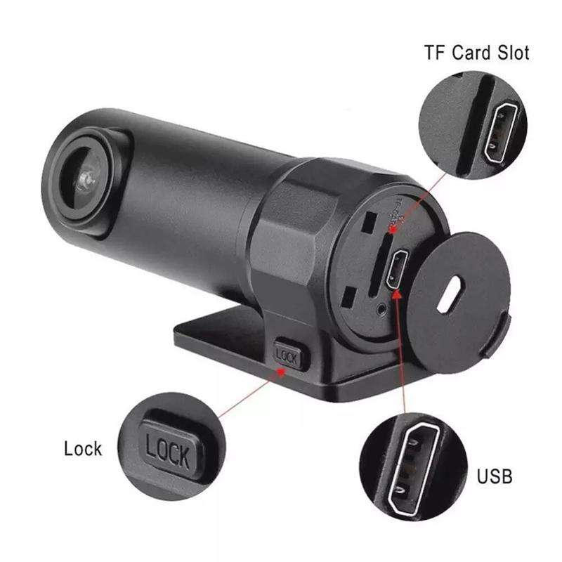 Mini Car Dash Camera WiFi Monitor Full HD Dashcam Video Recorder Camcorder Motion Detection, Supp...